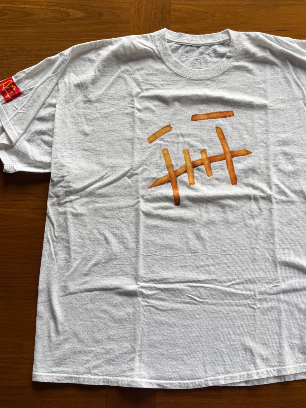 Travis Scott x McDonalds French Fries Cactus Jack T Shirt - XL
